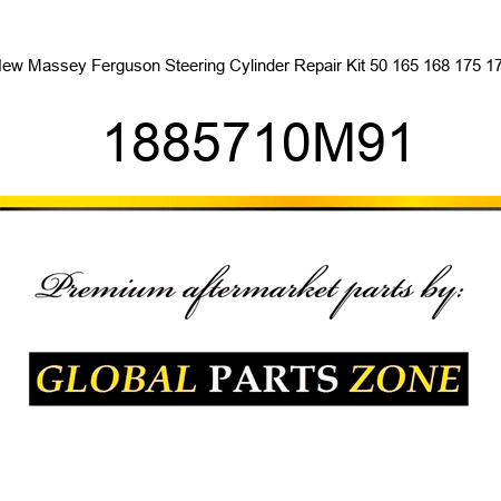 New Massey Ferguson Steering Cylinder Repair Kit 50 165 168 175 178 1885710M91