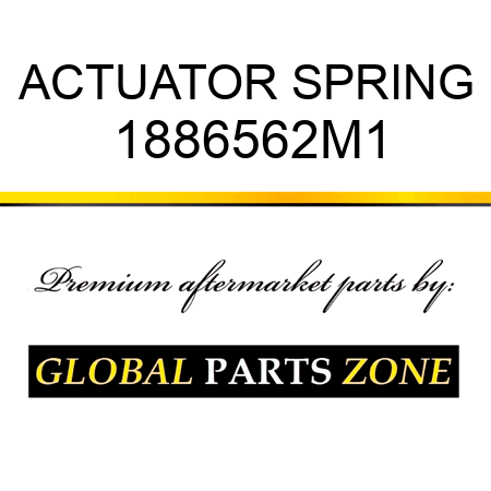 ACTUATOR SPRING 1886562M1