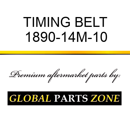 TIMING BELT 1890-14M-10