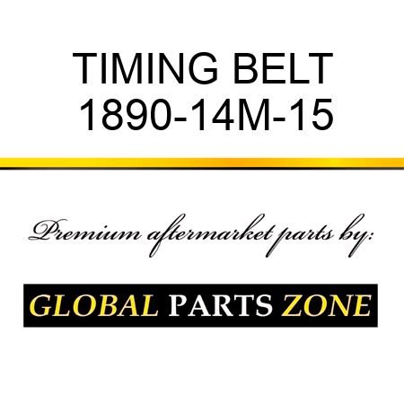 TIMING BELT 1890-14M-15