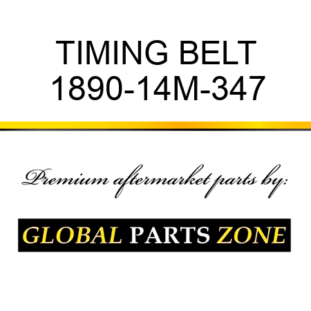 TIMING BELT 1890-14M-347