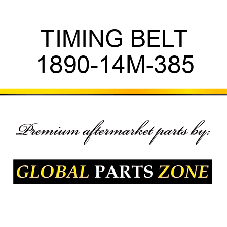 TIMING BELT 1890-14M-385