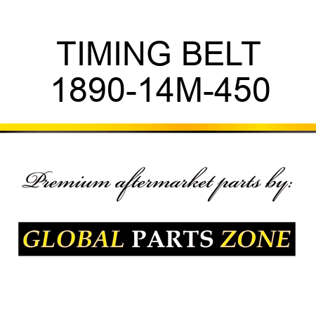TIMING BELT 1890-14M-450