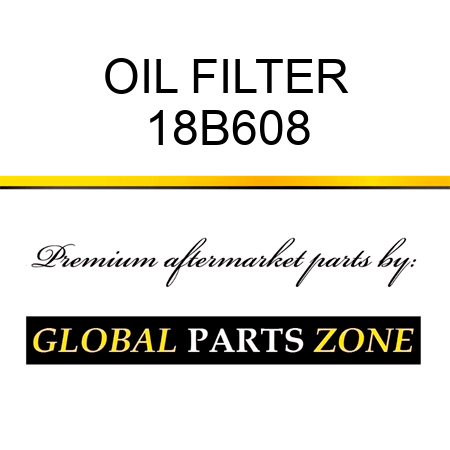 OIL FILTER 18B608