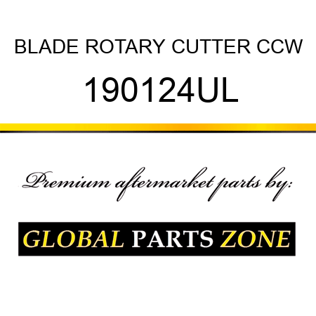 BLADE ROTARY CUTTER CCW 190124UL