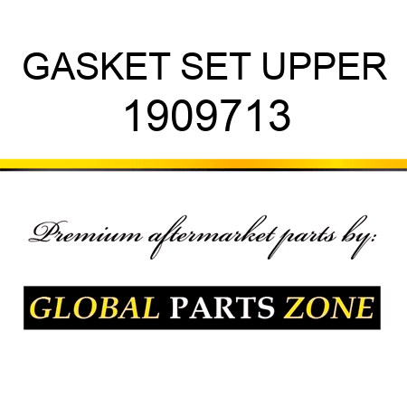 GASKET SET UPPER 1909713
