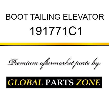 BOOT TAILING ELEVATOR 191771C1