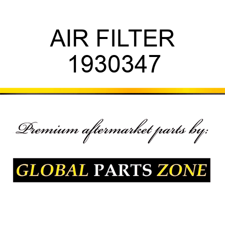 AIR FILTER 1930347