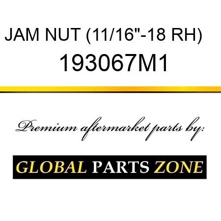 JAM NUT (11/16