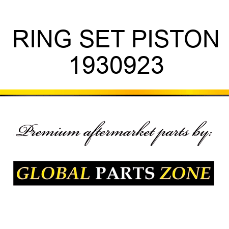 RING SET PISTON 1930923