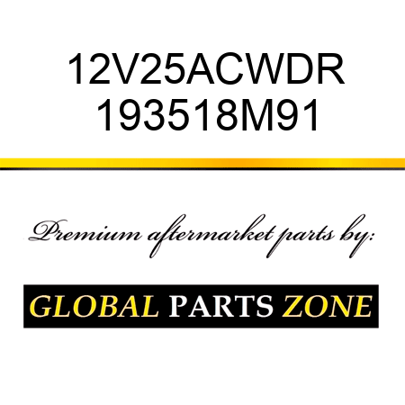 12V25ACWDR 193518M91