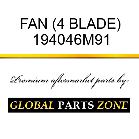 FAN (4 BLADE) 194046M91