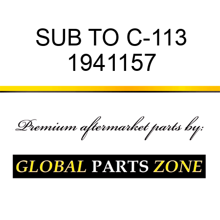 SUB TO C-113 1941157