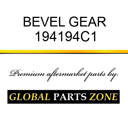 BEVEL GEAR 194194C1