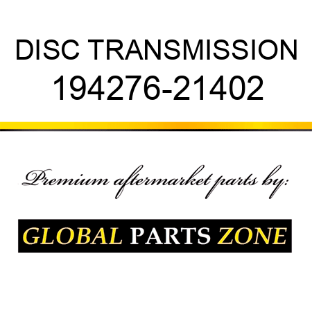 DISC TRANSMISSION 194276-21402