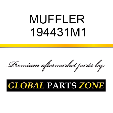 MUFFLER 194431M1