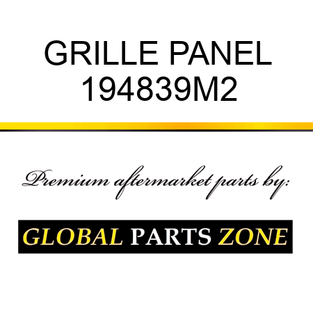 GRILLE PANEL 194839M2