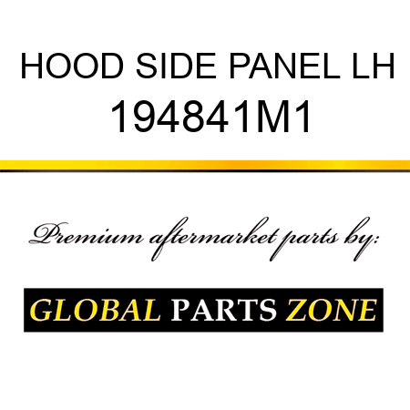 HOOD SIDE PANEL LH 194841M1