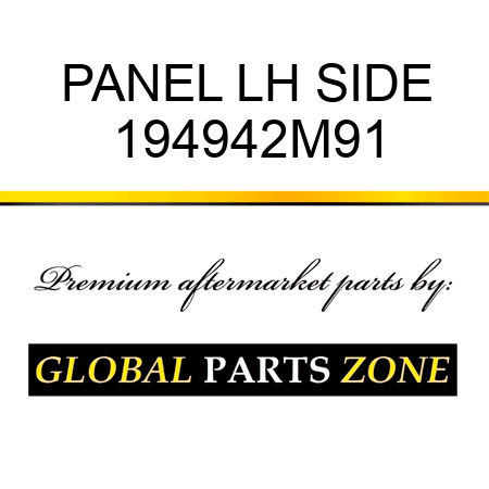 PANEL LH SIDE 194942M91
