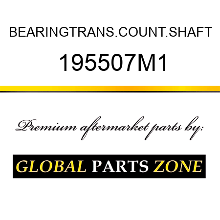 BEARINGTRANS.COUNT.SHAFT 195507M1