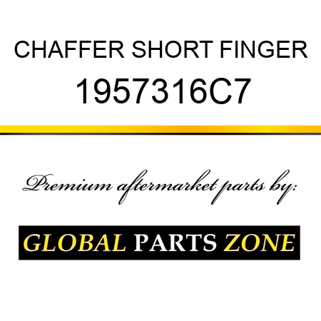 CHAFFER SHORT FINGER 1957316C7