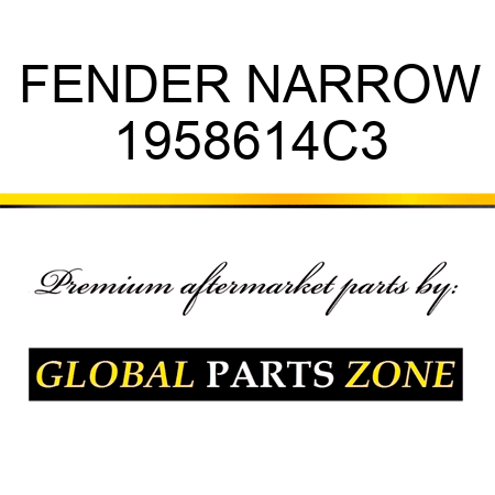 FENDER NARROW 1958614C3