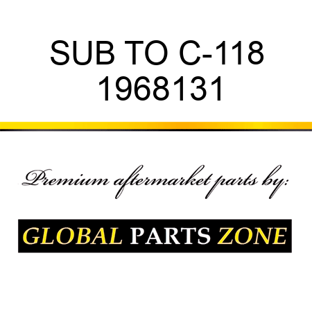 SUB TO C-118 1968131