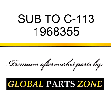 SUB TO C-113 1968355