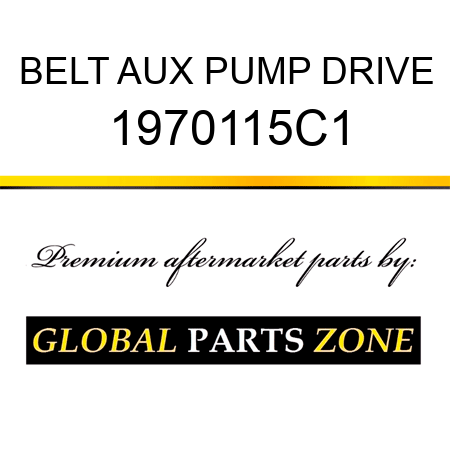 BELT AUX PUMP DRIVE 1970115C1