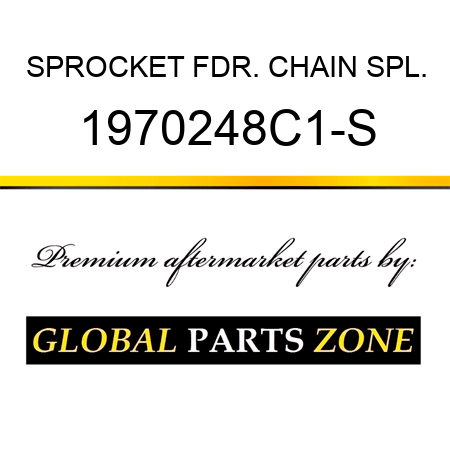 SPROCKET FDR. CHAIN SPL. 1970248C1-S