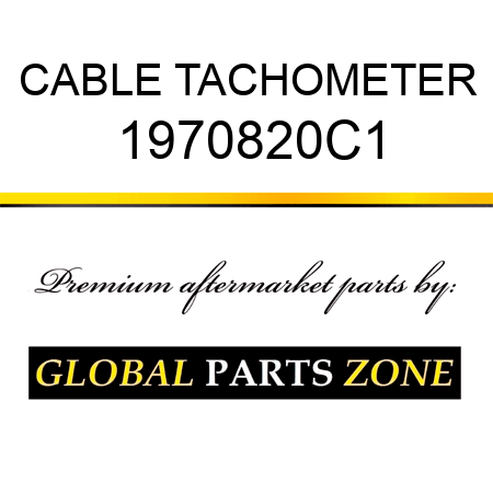 CABLE TACHOMETER 1970820C1