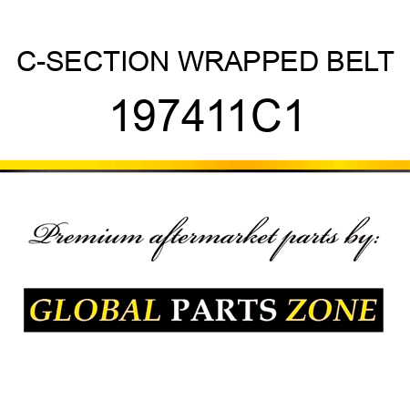 C-SECTION WRAPPED BELT 197411C1