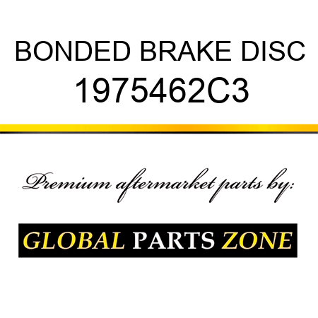 BONDED BRAKE DISC 1975462C3