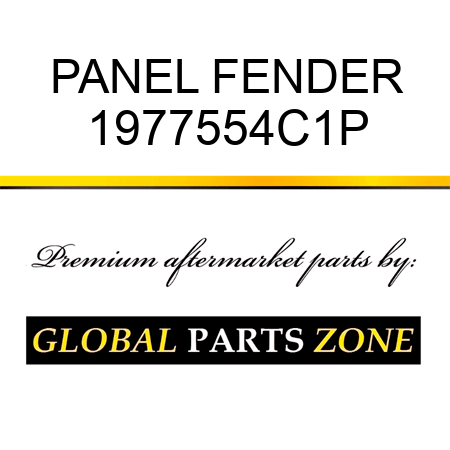 PANEL FENDER 1977554C1P