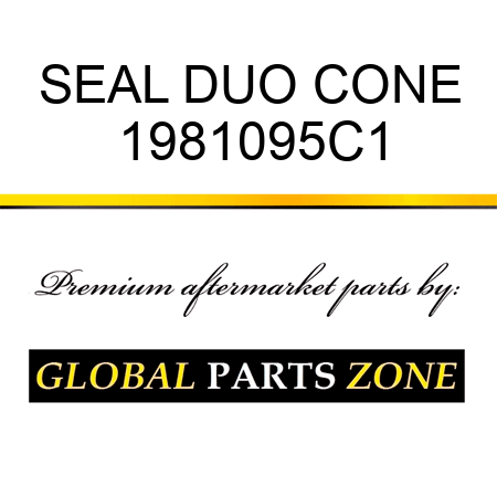 SEAL, DUO CONE 1981095C1