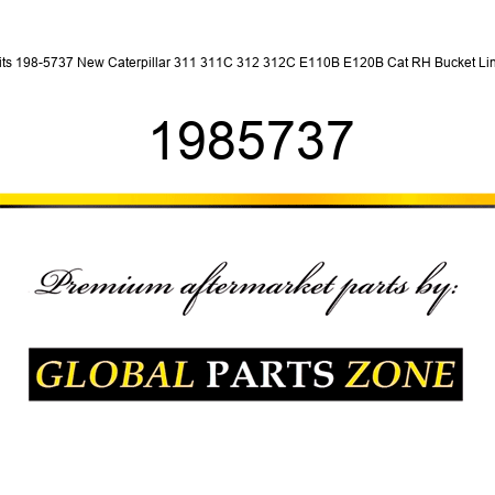 Fits 198-5737 New Caterpillar 311 311C 312 312C E110B E120B Cat RH Bucket Link 1985737