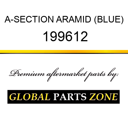 A-SECTION ARAMID (BLUE) 199612