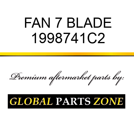 FAN 7 BLADE 1998741C2