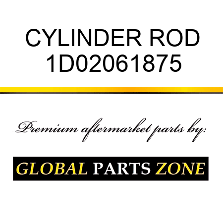 CYLINDER ROD 1D02061875