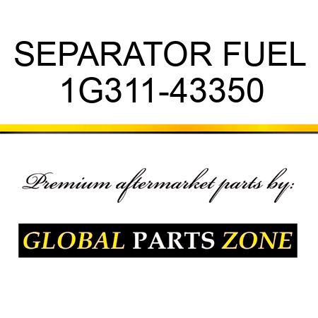 SEPARATOR FUEL 1G311-43350
