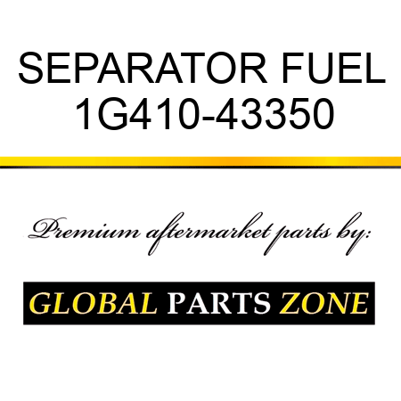 SEPARATOR FUEL 1G410-43350