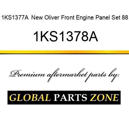 1KS1377A,  New Oliver Front Engine Panel Set 88 1KS1378A