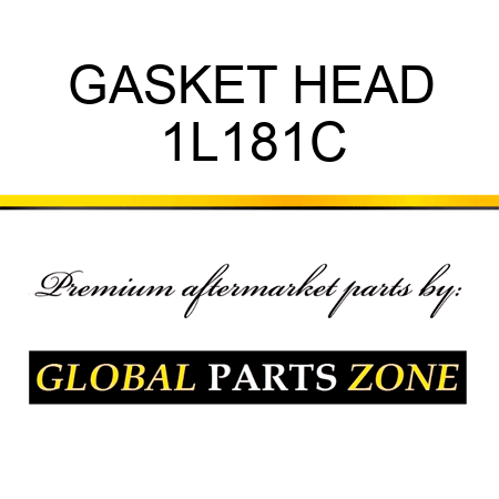 GASKET HEAD 1L181C