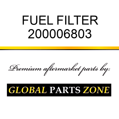 FUEL FILTER 200006803