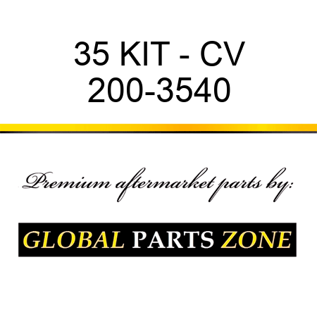 35 KIT - CV 200-3540