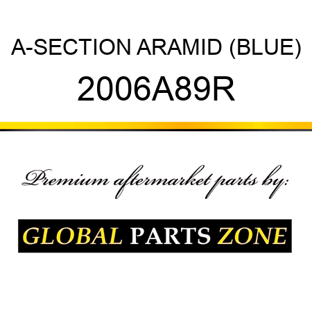 A-SECTION ARAMID (BLUE) 2006A89R