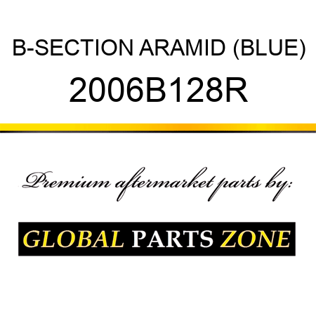 B-SECTION ARAMID (BLUE) 2006B128R