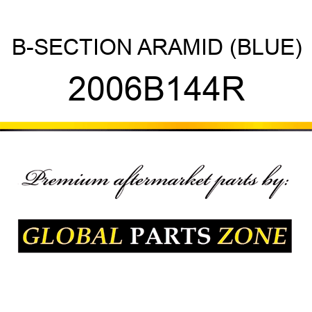 B-SECTION ARAMID (BLUE) 2006B144R