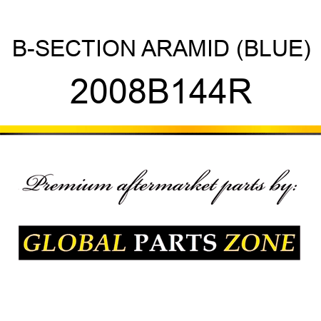 B-SECTION ARAMID (BLUE) 2008B144R