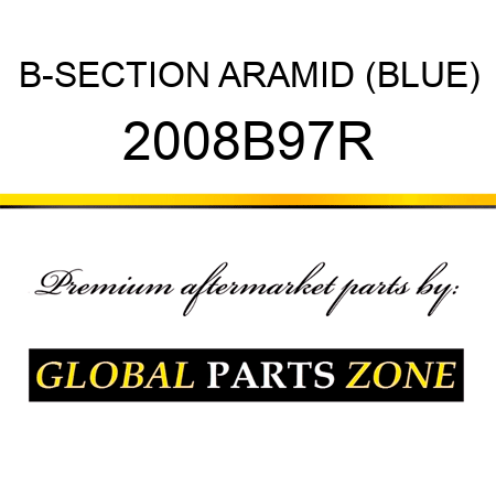 B-SECTION ARAMID (BLUE) 2008B97R